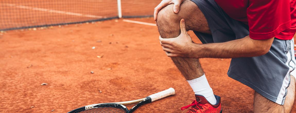 Blessures liées à la pratique du tennis