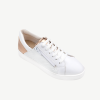 chaussures chut blanc dorée