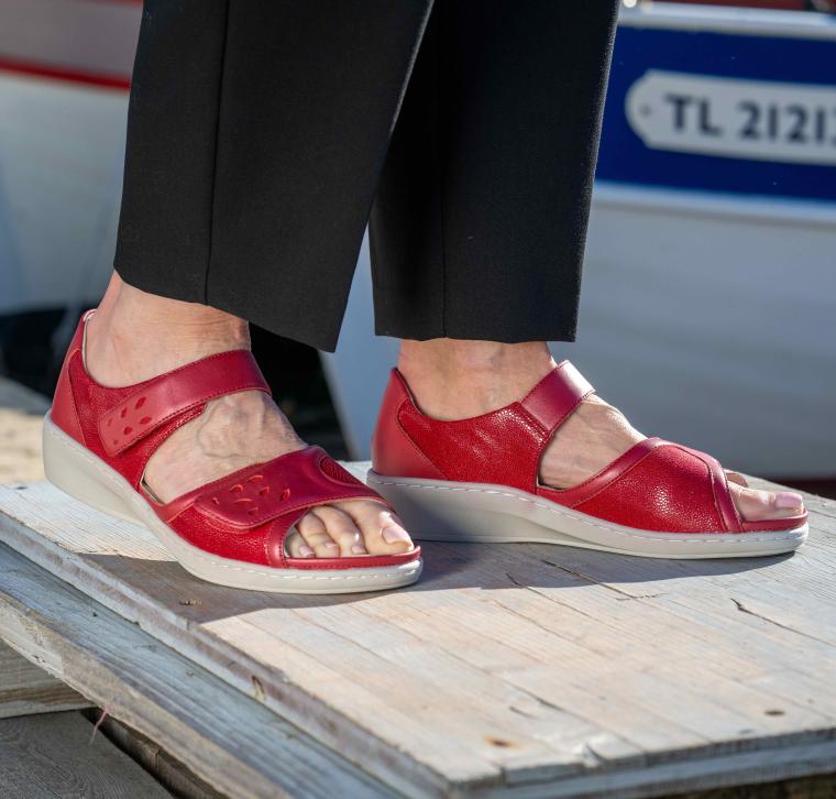 Chaussure petilla rouge